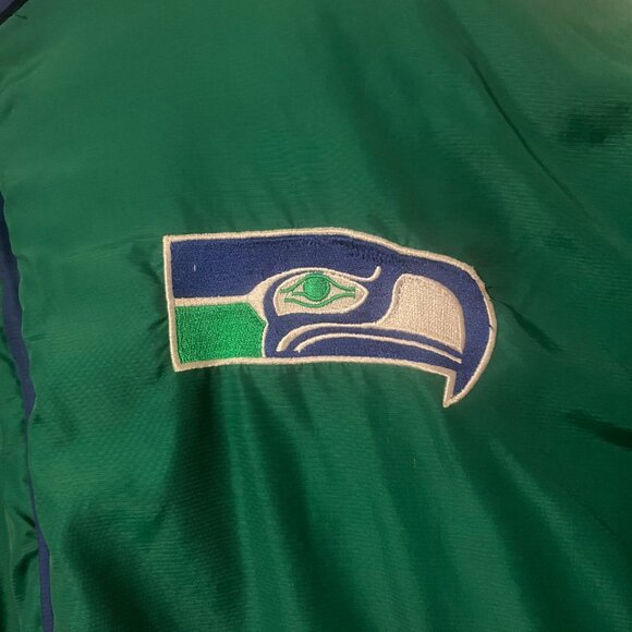 XL Vintage Seahawks Starter Jacket - Picture 5 of 10